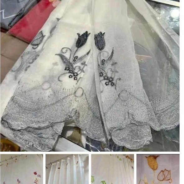 [GSR]Vitrase gorden/dalaman gorden/furing gorden/vitrase bordir tulip/vitrase bordir import/vitrase