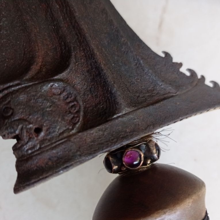 keris Bali kuno original simbol rangde  bilah 50cm