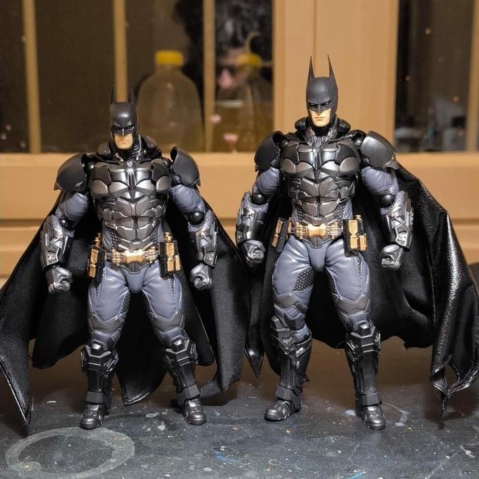 Leg Extension Extender Batman Arkham Knight Amazing Yamaguchi Revoltech - Normal 2.8 cm