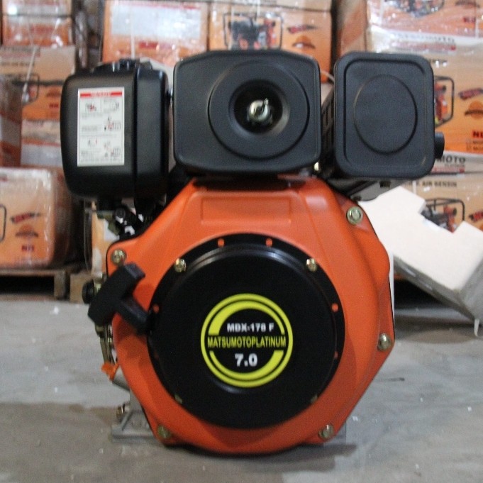 Mesin Penggerak Solar Engine Diesel Matsumoto 7 HP MDX-178 F(PUTARAN CEPAT)/FS(PUTARAN LAMBAT) ORIGI