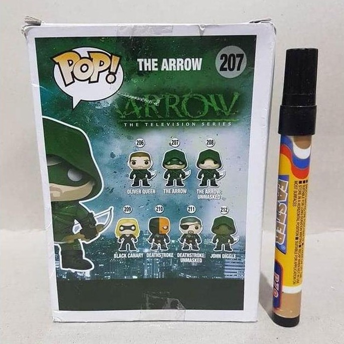 HOT SALE MAINAN ACTION FIGURE FUNKO POP 207 ARROW TV SERIES GREEN ARROW VINYL TERMURAH