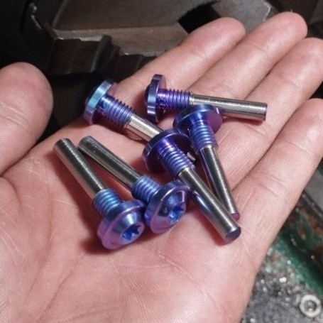 Baut tensioner kop cb gl mp tiger original titanium