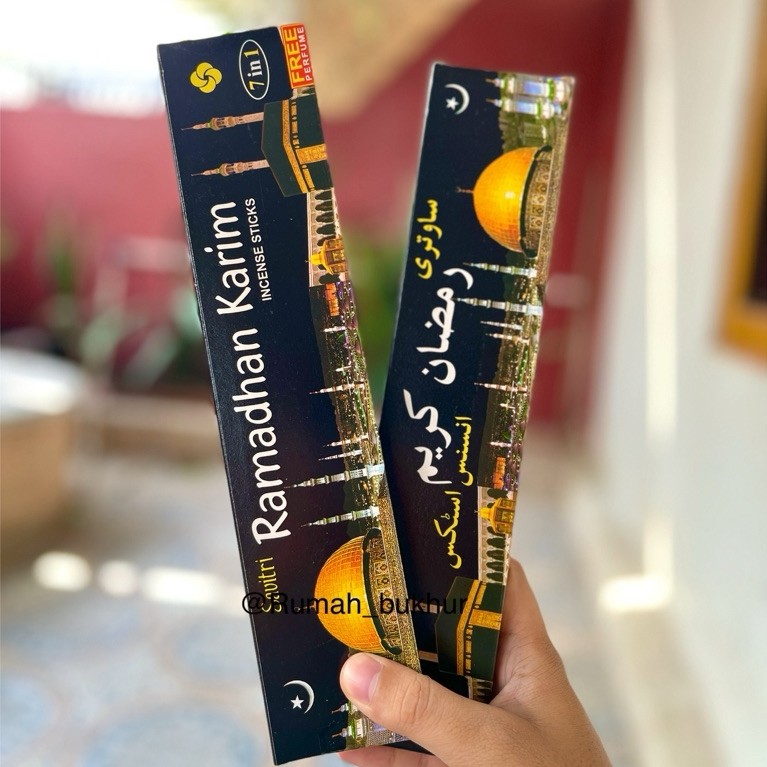 RAMADHAN KARIM - Dupa Lidi Bonus Parfum Stik Bukhur Arab Dupa Arabic Aromatherapi Dupa Gaharu
