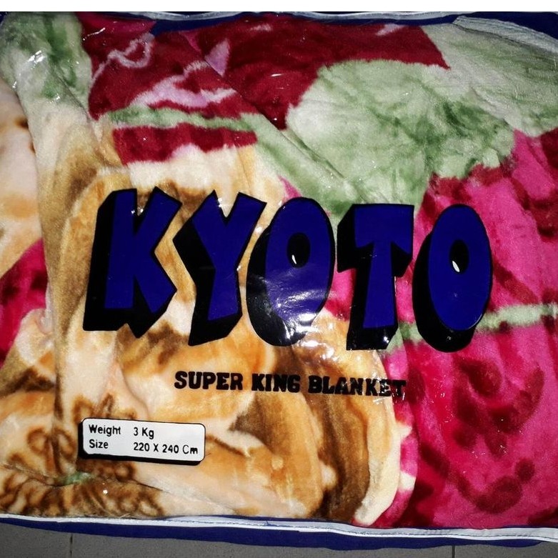 Selimut Jumbo Kyoto Ukuran 220X240