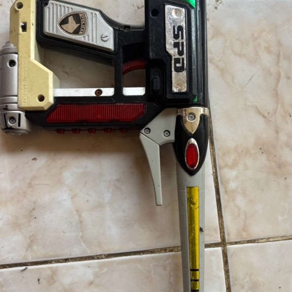 dx / senjata power ranger spd green mantap
