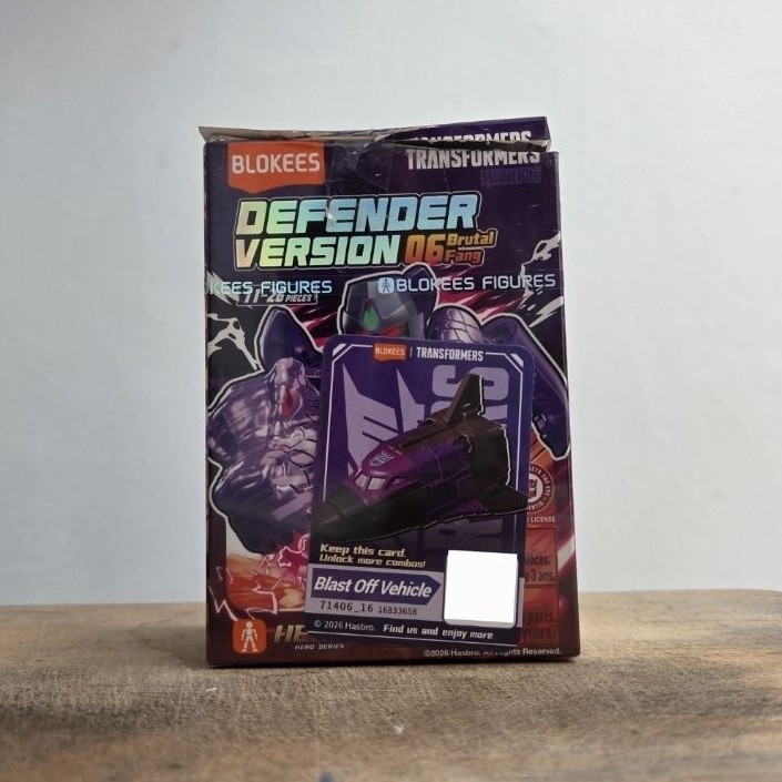 Buluke Transformers GDV 06 - Blast Off (OFC)