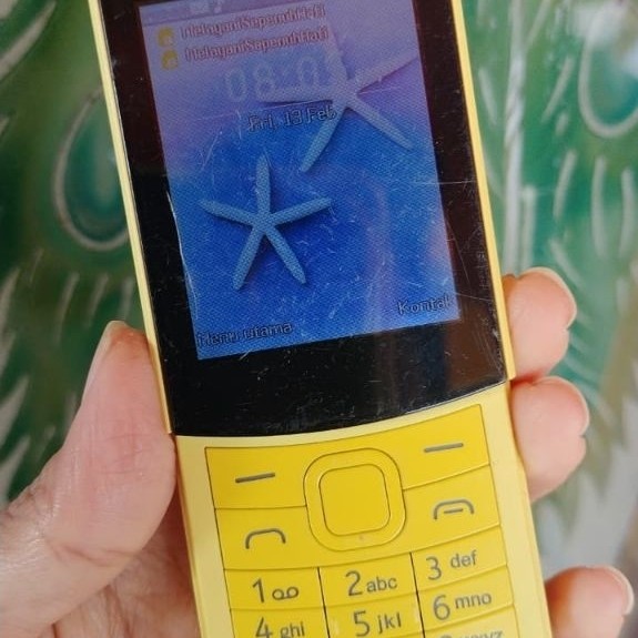 Nokia pisang normal siap pakai