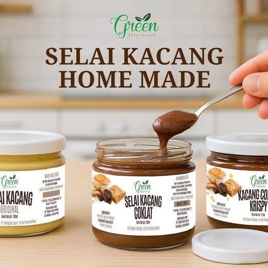 SELAI KACANG / SELAI KACANG ORIGINAL / PEANUT BUTTER HOME MADE / SELAI KACANG 100% MURNI / SELAI