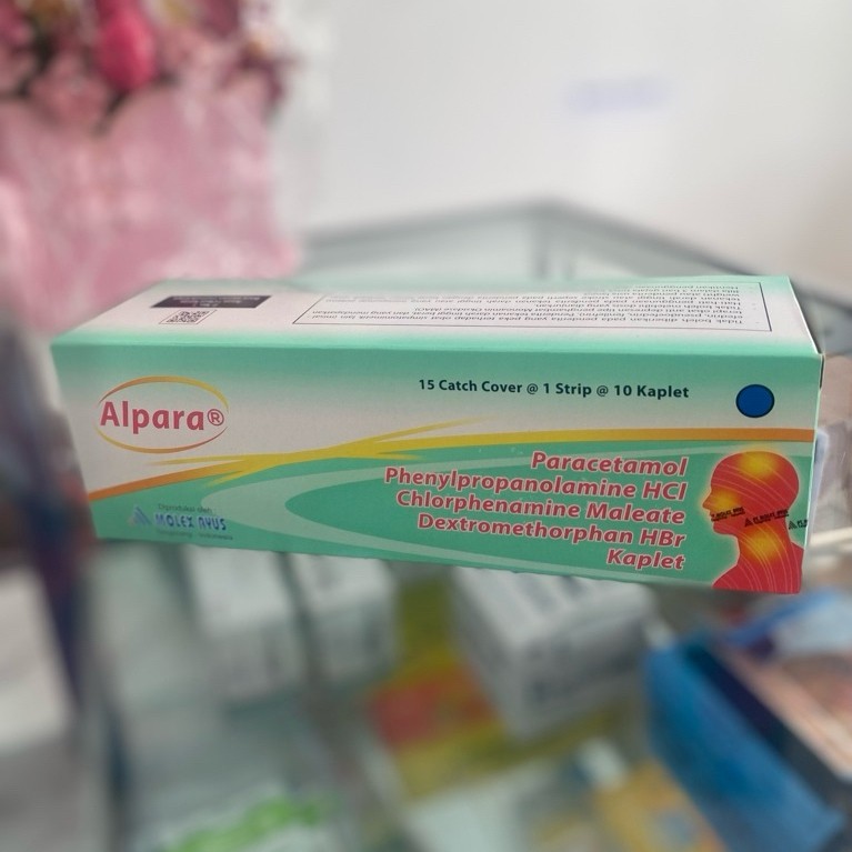 Alpara Obat Batuk Pusing Demam Flu Tablet