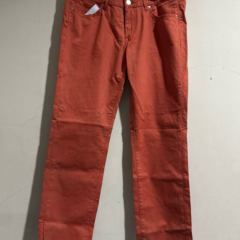 preloved celana katun rayon uniqlo