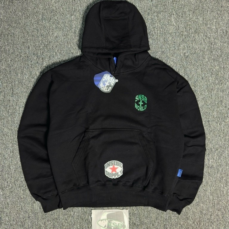 HOODIE SNSB CLASSIC ROAD GREEN