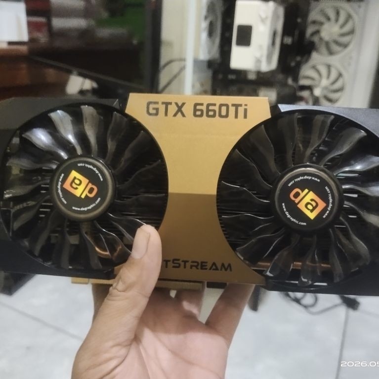 VGA GTX 660TI 2GB 192bit DDR5 PALIT JETS TREAM NORMAL