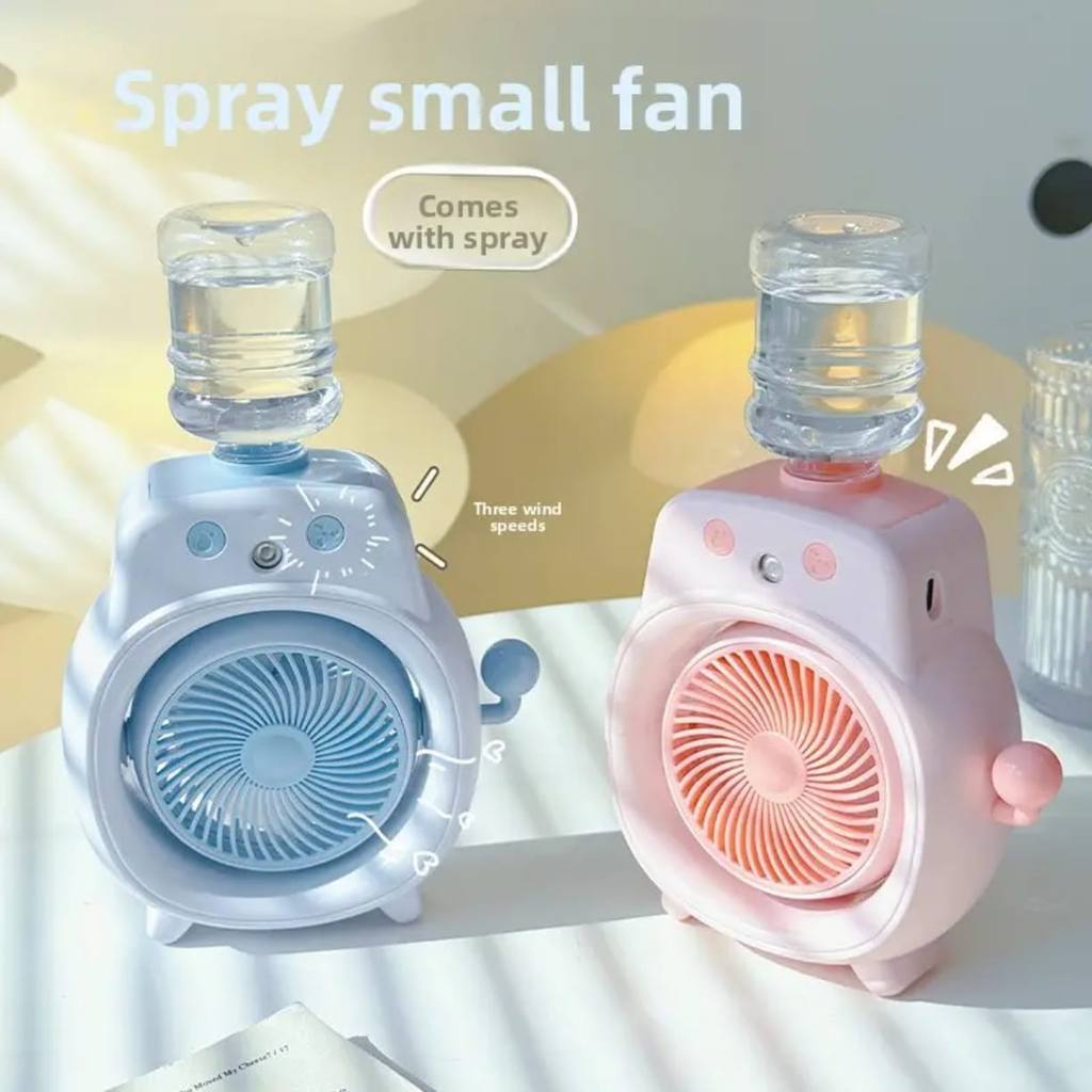 Kipas Portable Humidifier Spray USB Kipas Portable Humidifier Spray Adjustable