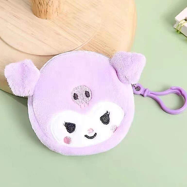 FAST DELIVERY DOMPET KOIN GANTUNGAN TAS DOMPET COIN BULU TAS MINI BULU