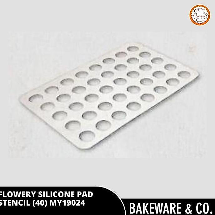 abrielmart- Stencil Cookies Almond & Tuile PVC 37x57 cm - Alat Cetakan Kue Kering Seragam Diskon