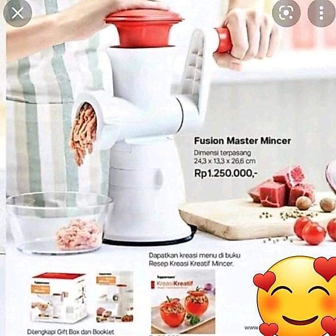 Fushion Mincer Tupperware / Penggiling daging tupperware