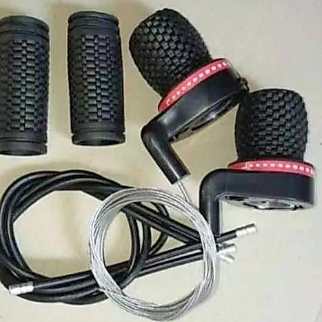 Shifter operan gas sepeda 6 7 speed