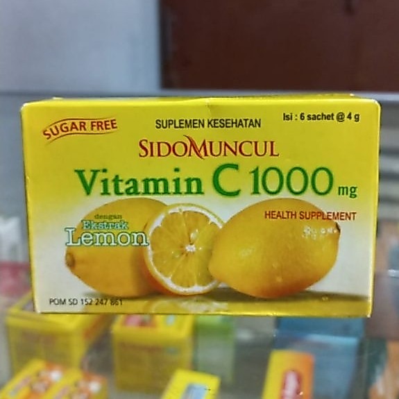 Vitamin C 1000 Sidomuncul Lemon