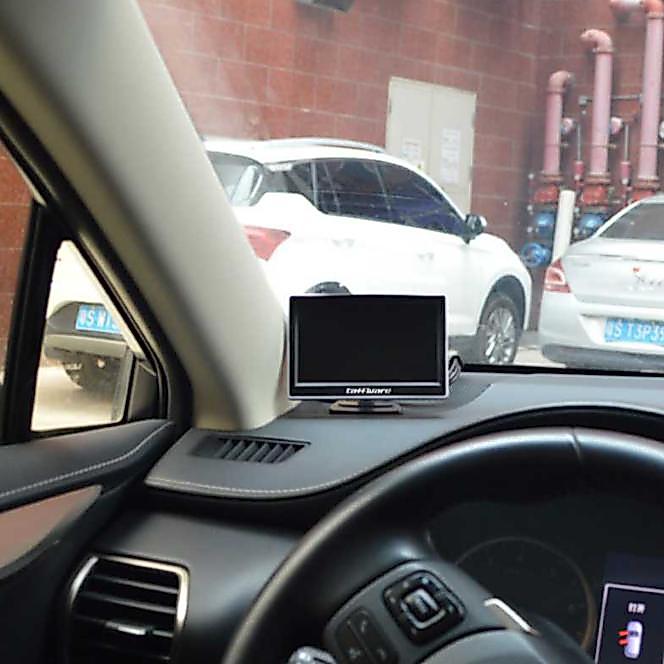 Monitor Rear View Parkir Mobil TFT LCD 5 Inch TV Mini TV Kecil TV Mobil [Anifki19]