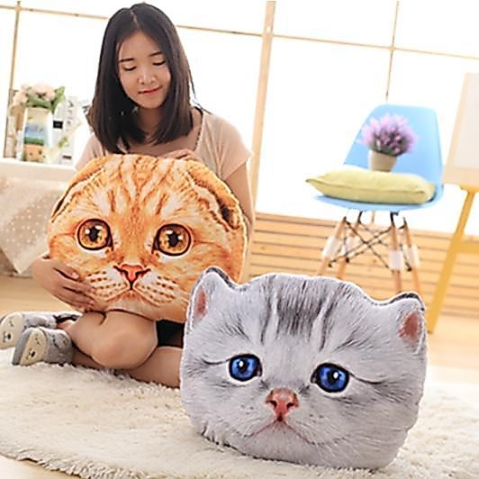 Terbaru Bantal Boneka Kucing Lucu Cat Mirip Asli