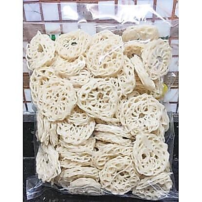KERUPUK MAWAR PUTIH / KERUPUK KAMPUNG PUTIH  1KG UKURAN KECIL & BESAR KERUPUK MENTAH