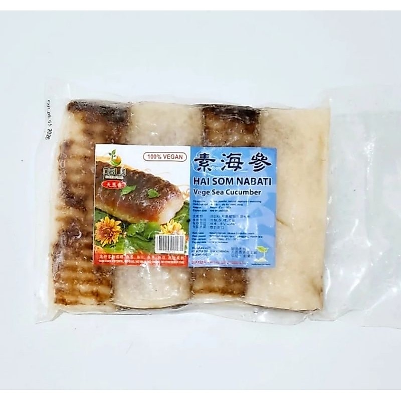 Haisom Nabati / Sea Cucumber / Teripang Vegetarian ( Vegan )