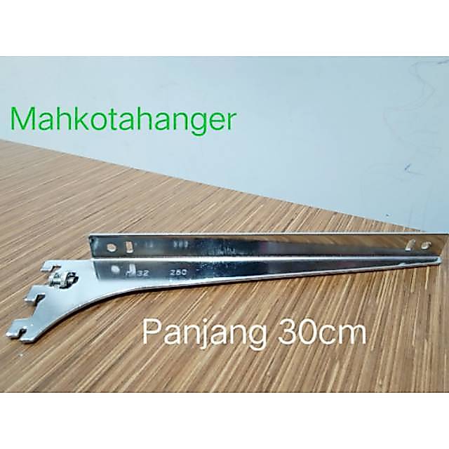 Daun Bracket Kayu / Triplek  | Ambalan rak kayu display