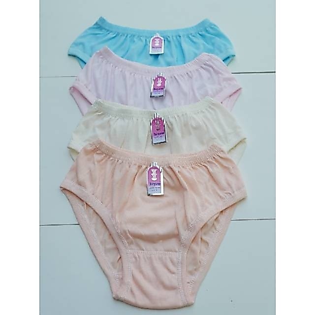 CELANA DALAM | SEMPAK WANITA  DEWASA CEWEK POLOS KATUN Size M L XL 3L 4L 5L