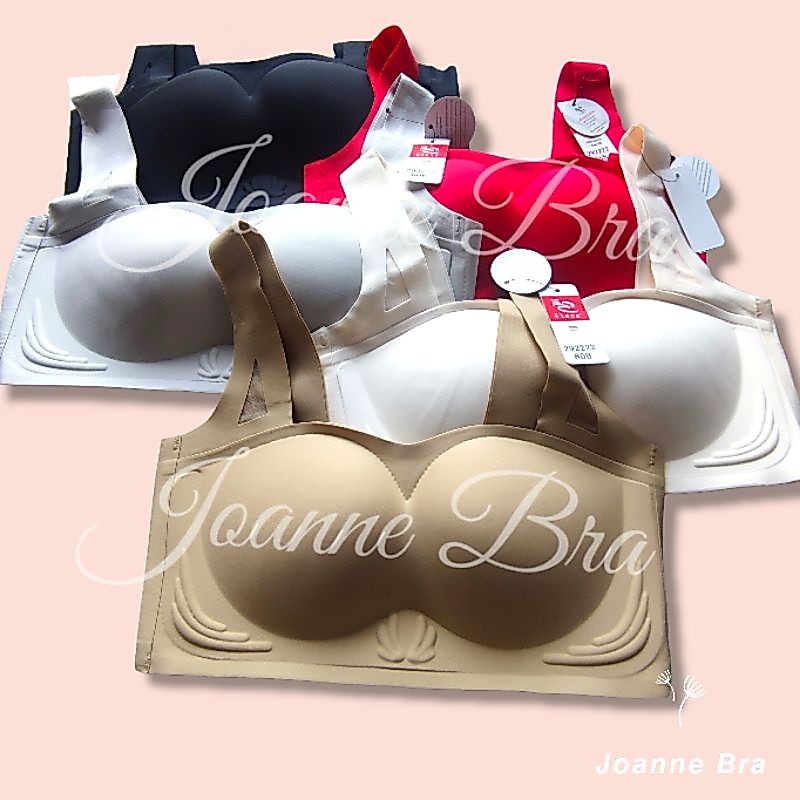Elena Bra Robot Exclusive Seamless Half Cup E 292222 - 34B - 38B - Bra Setengah (1/2) Cup Busa Semi 