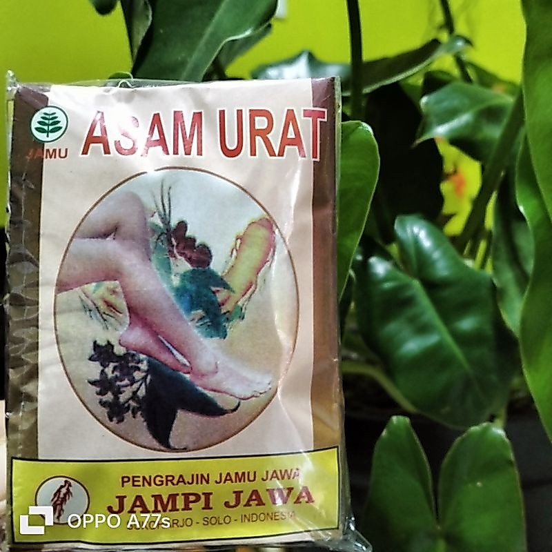 jamu asam urat serbuk jawa asli isi 10sachet