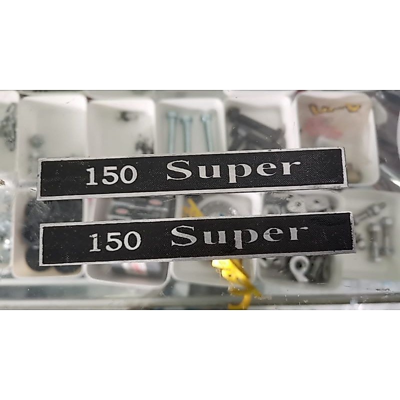 EMBLEM VESPA SUPER 150 BELAKANG | LOGO BELAKANG VESPA SUPER 150