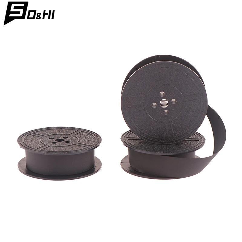 Pita Mesin Ketik Twin Spool, Pita Mesin Ketik Hitam Twin Spool, Paket Pengganti untuk Kebanyakan Mes