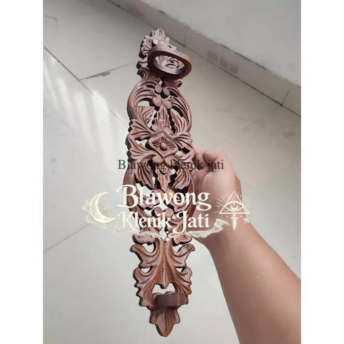 blawong Blawong Keris Kayu Jati Ukir Jepara Asli Tempat Pusaka Mewah Handmade Pajangan Keris Tradisi