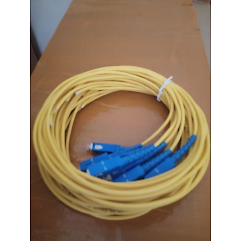 Pigtail SC UPC 3 mili 1,5 meter /// pigtail type SC UPC 3 mm hrg 10 pcs