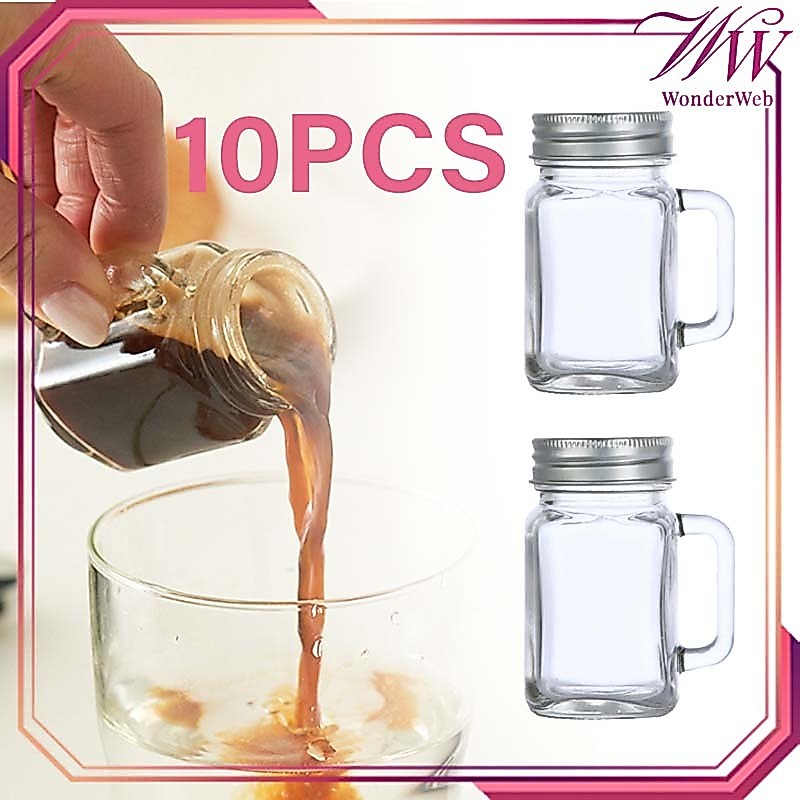 10pcs/Set Espresso Shot Mini Mug 40ml Espresso Jar Mini Cangkir Kopi Mini Cangkir Espresso Mini