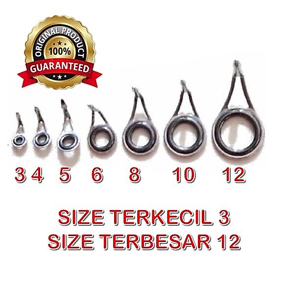 ring oseg size  3 4 5 6 8 10 12 ring guide / marit / osek / cincin pct / osek / ring pct bahan stain