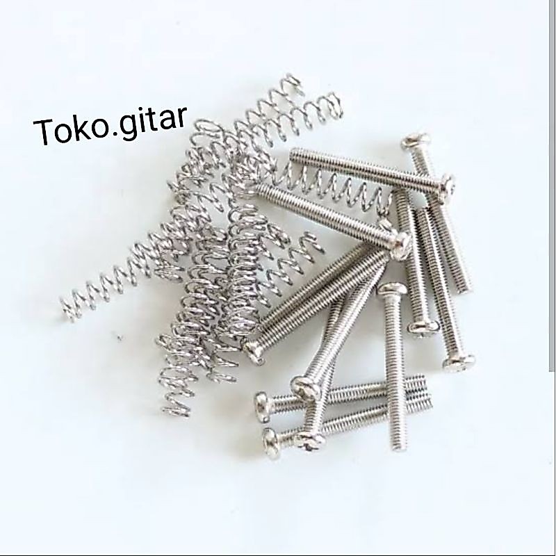 SCREW PICKUP GITAR ELEKTRIK HUMBUCKER BAUT PICKUP GITAR