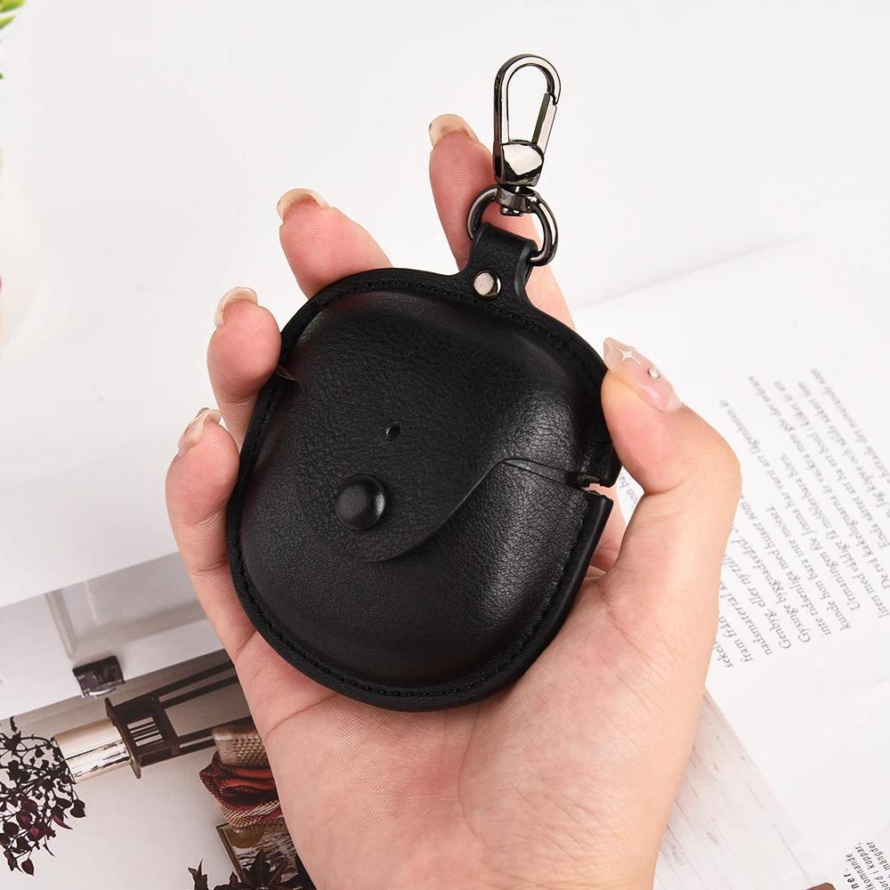 1pc Leather Earphone Cases for BOSE QuietComfort Earbuds 2 with Keyain Protective Cover Headphone Ac