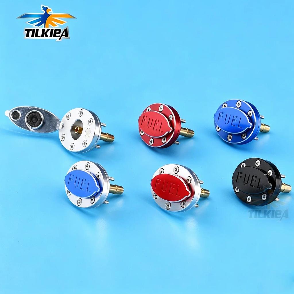 Rc Gas Boat Fuel Nozzle with Magnetic Cap Outboard Fuel Nozzle Refuelling Nozzle for nitro gas marin