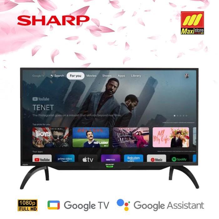 SHARP 2T-C50EG1I AQUOS 50 Inch [50"] Full-HD Google TV Smart Android