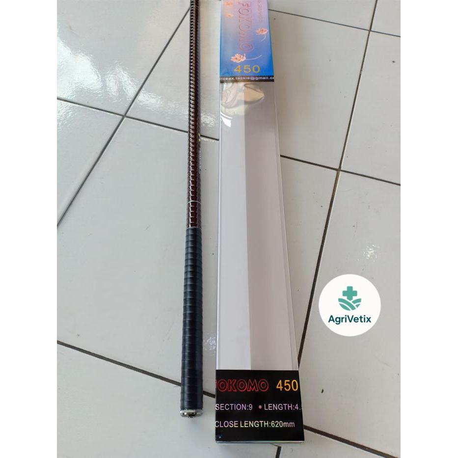 Joran Tegek Battle X Fokomo 450 Ruas Panjang Carbon - 360