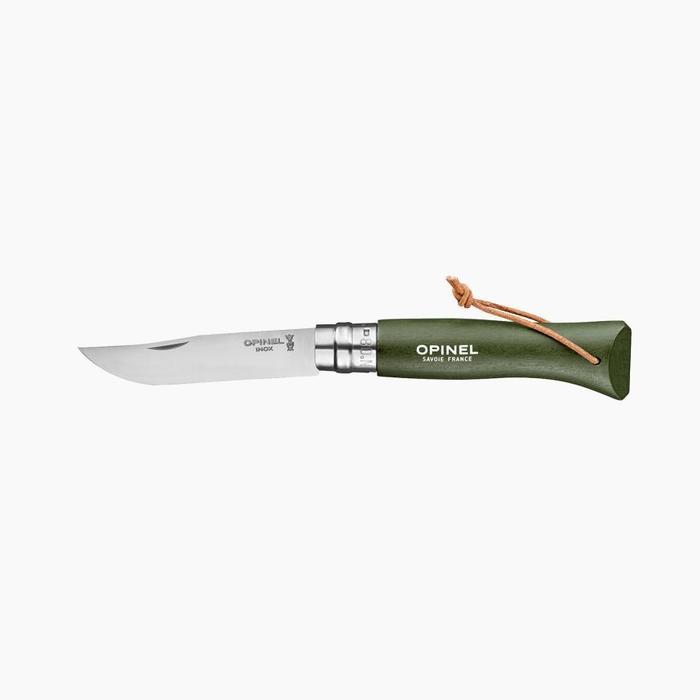 Opinel N°08 Trekking Folding Knife - (Opinel Savoie France Original) - Khaki