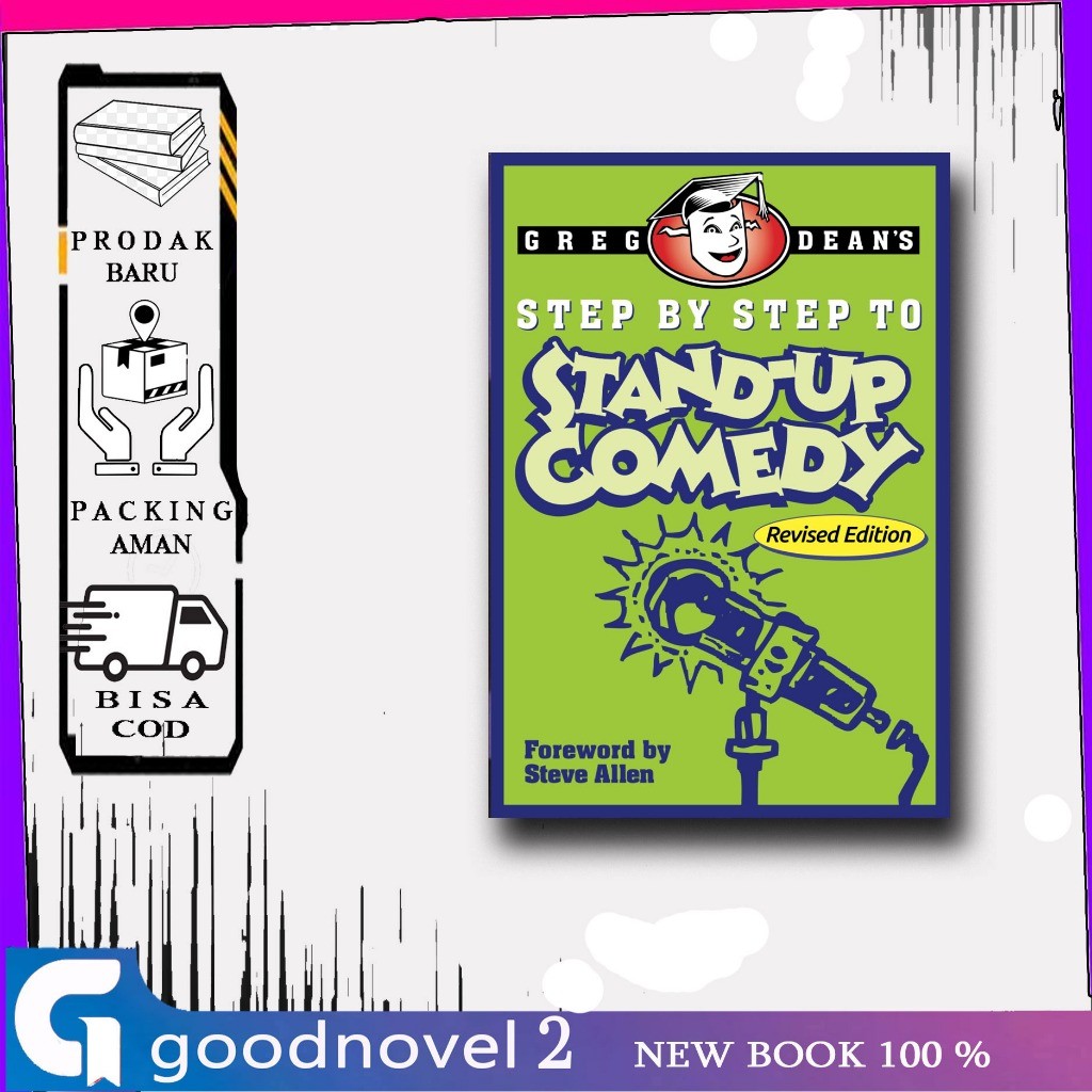 Step by Step to Stand-Up Comedy - Revised Edition by Greg Dean (English Version) - ReverieShelf