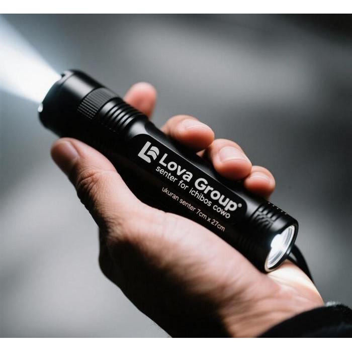 COD PROMO NEW PRODAK Senter BUSSY Portable LED Super Batre A3 Merah FLASH SALE
