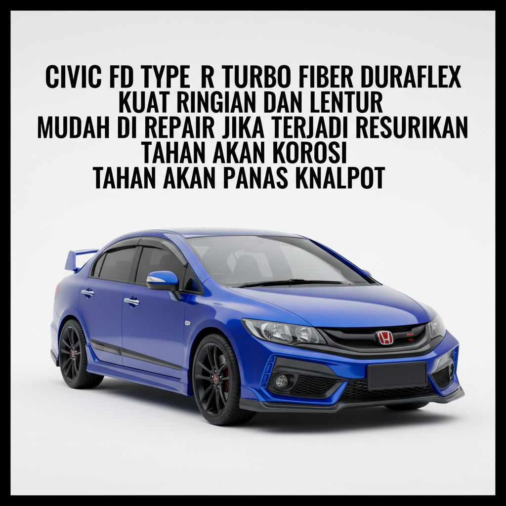 DSKON bodykit honda civic FD typer r turbo bodykit civic fd 2006-2011