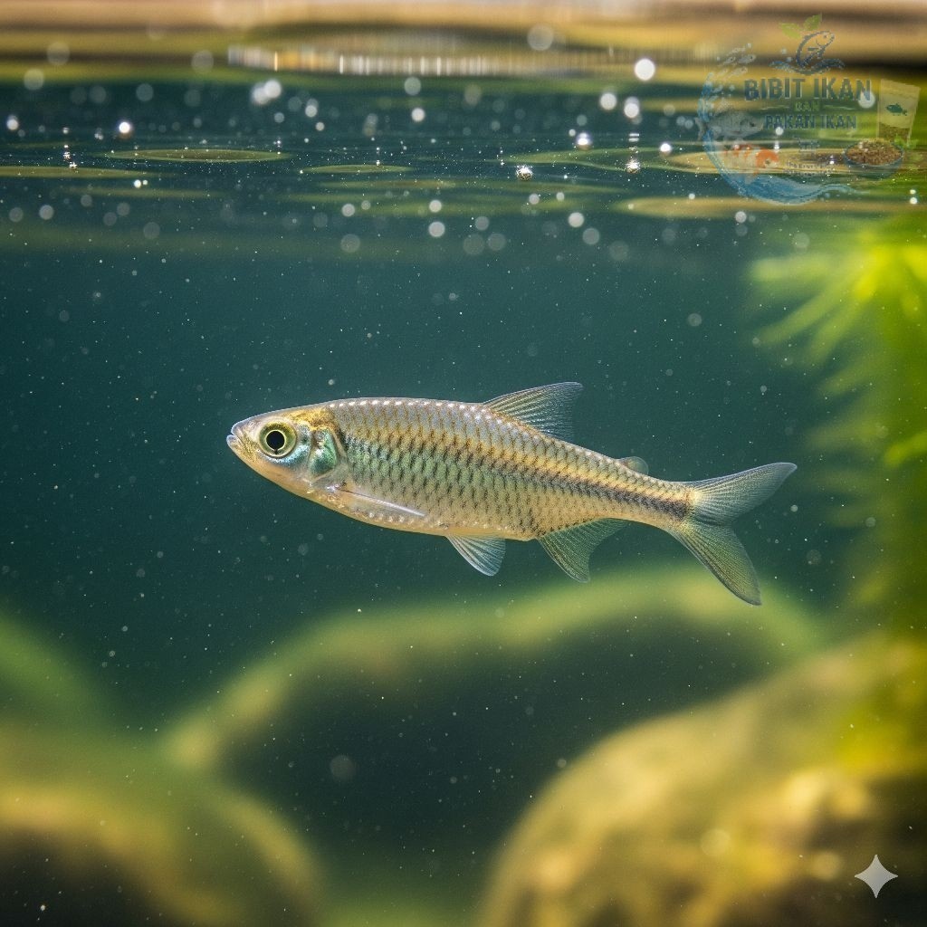 bibit ikan nilem ukuran 7 - 9 cm per ekor / bibit ikan di bandung