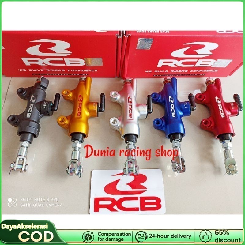 Master rem belakang RCB Radial S1 GRT Universal Tonjokan Master rem Tabung master rem RCB Original R