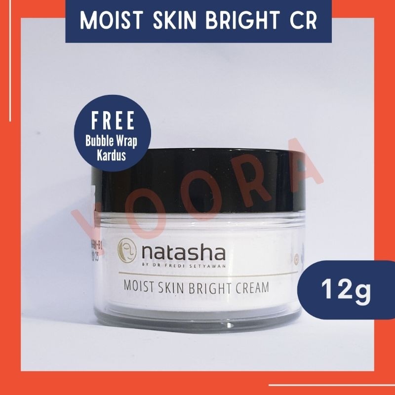 MOIST SKIN BRIGHT CREAM NATASHA/KRIM PAGI PENCERAHAN /CREAM NATASHA