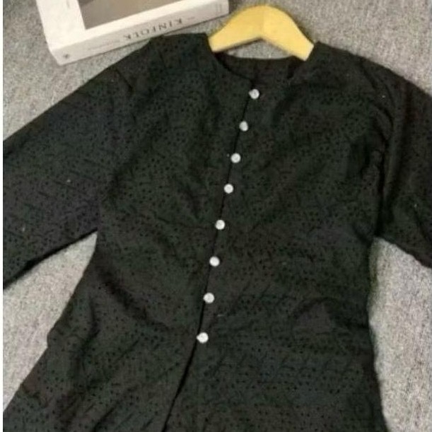 New Arrival Chea Tunik Katun Bordir (Katbol Katun Bolong) / Tunik Kondangan / Atasan Wanita Katun Bo