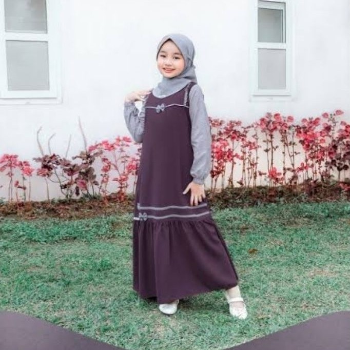 SEPLY EKSIS 224 PANSY PLUM (SELIA 137 PANSY PLUM)||GAMIS ANAK